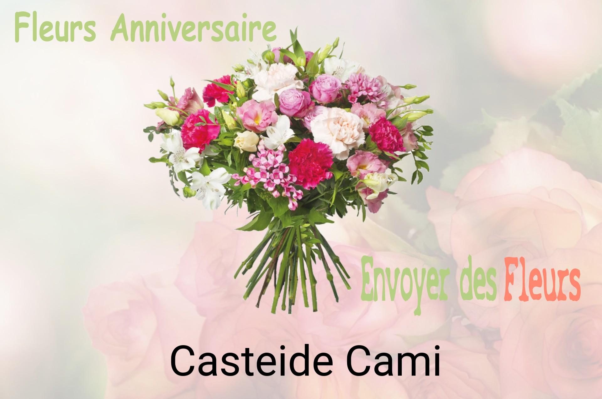Bouquet de fleurs d’anniversaire livré à Casteide-Cami
