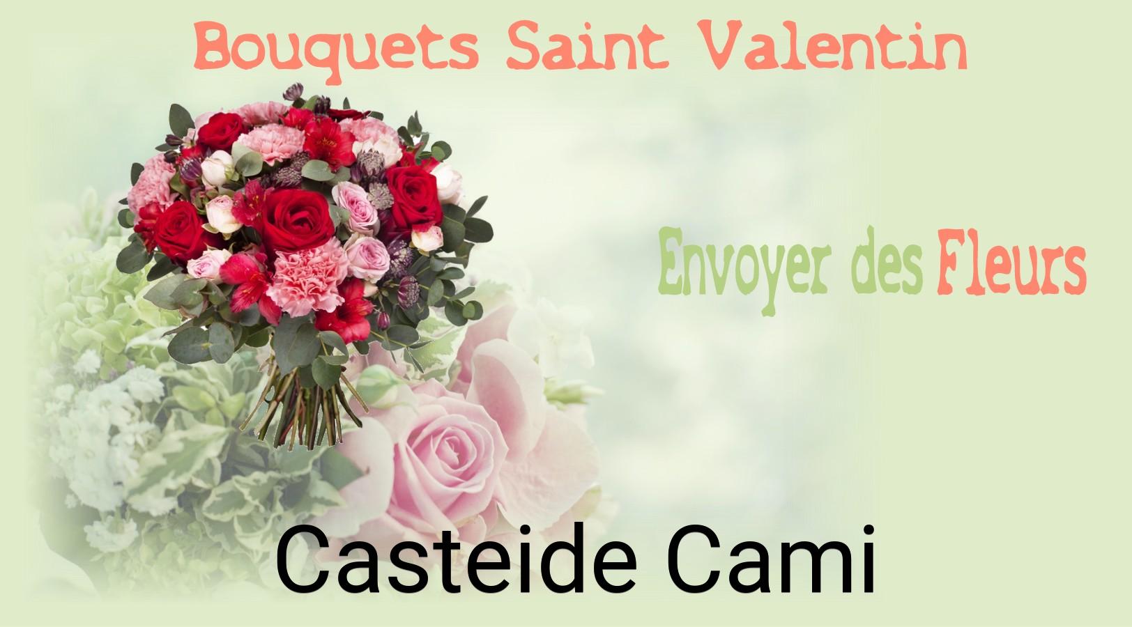 Roses de Saint-Valentin livrées à Casteide-Cami
